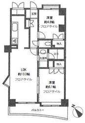 サンパティークの物件間取画像